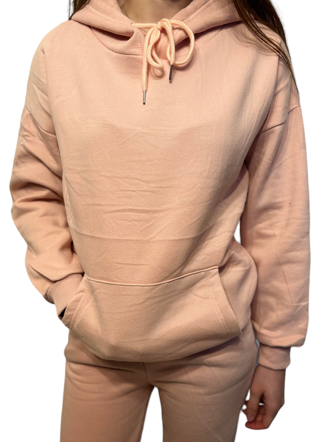 Ensemble sweat/jogging épais rose